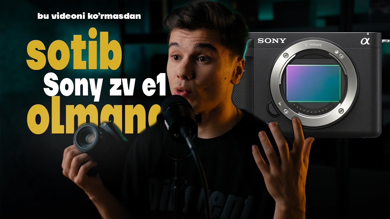 Sony ZV-E1 – Eng Zo‘r Vlog Kamera?  (Sony FX3 byudjet varianti)
