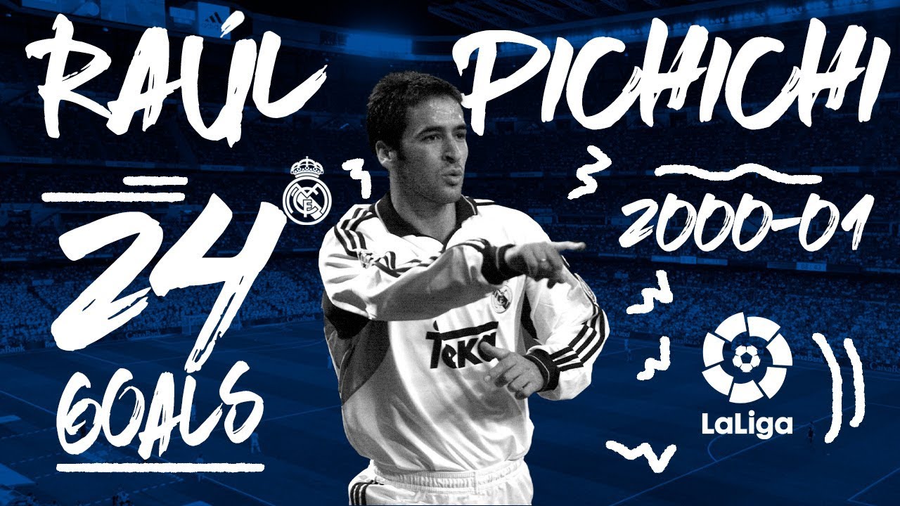 RAÚL | All 24 La Liga 2000/01 goals!