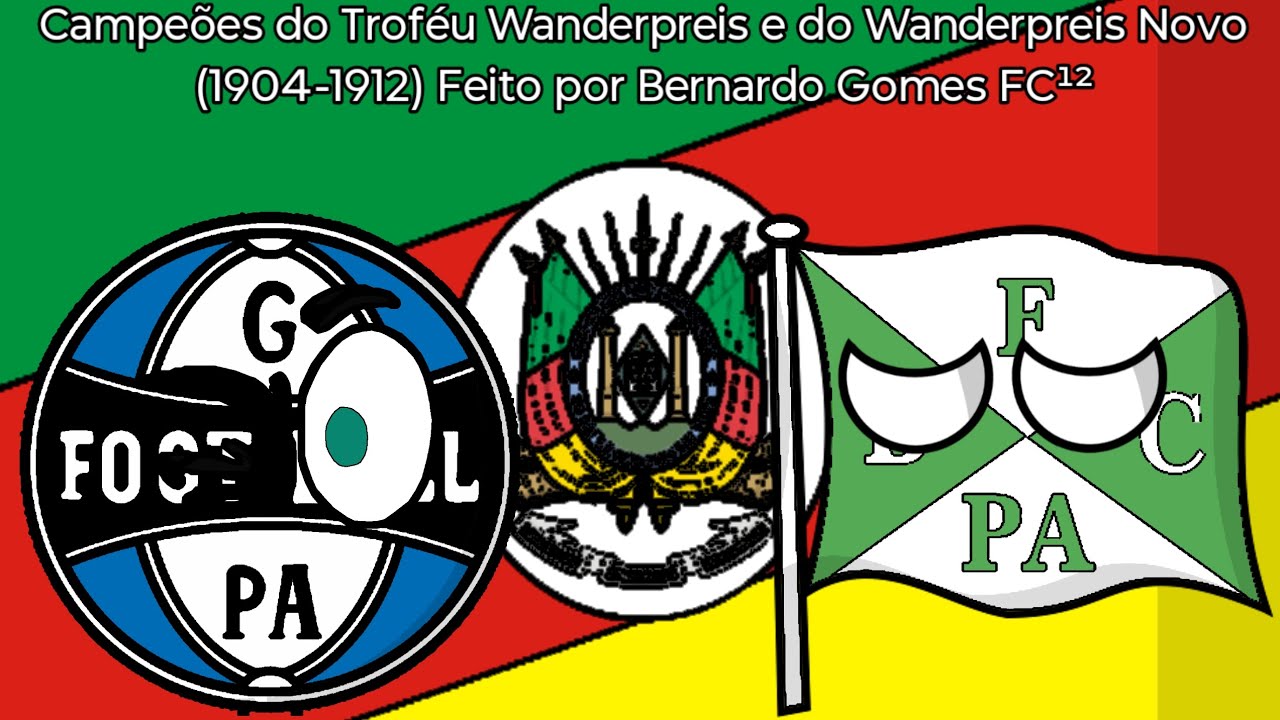 Campe&otilde;es do Trof&eacute;u Wanderpreis e do Novo Wanderpreis (1904-1912)