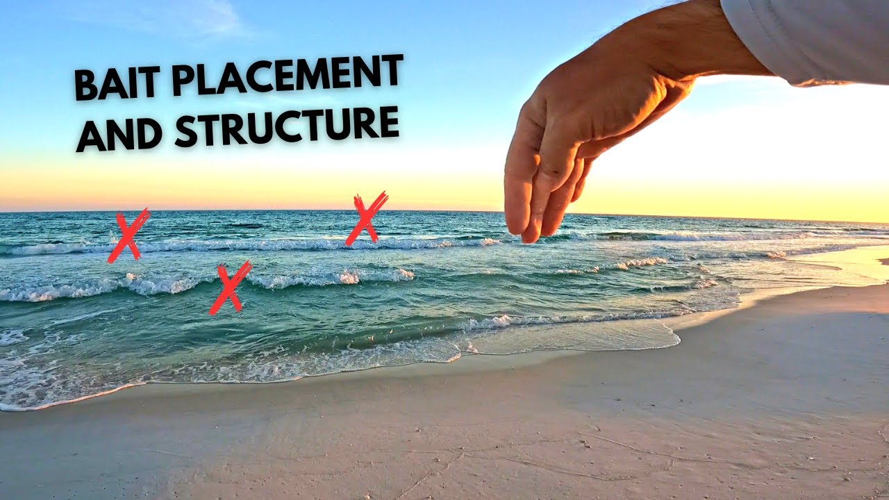 Reading the Beach and Placing Baits in Pensacola Florida
