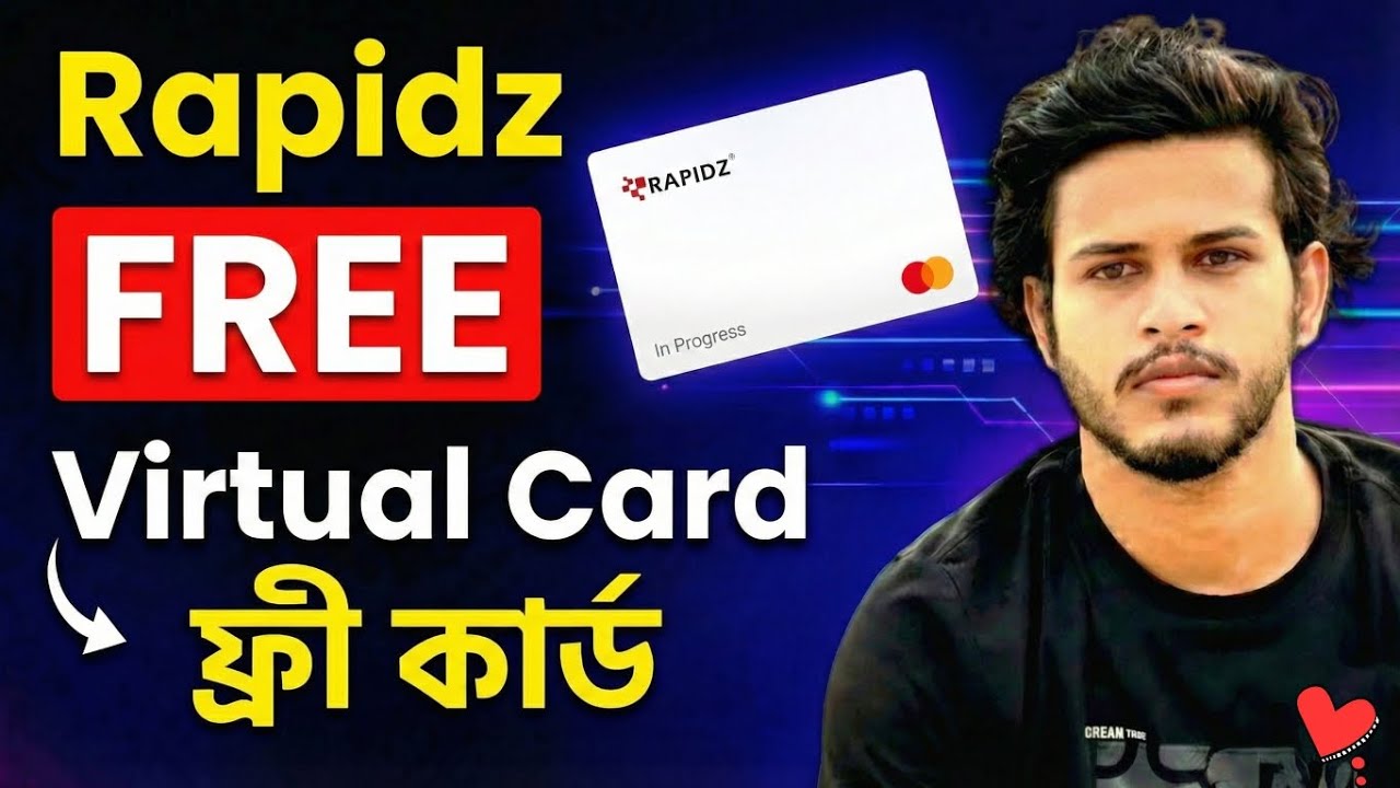 How to get Free Virtual Card | Rapidz MasterCard | How to Apply!