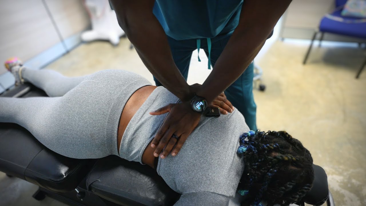 She wants HER BACK CRACKED AND SHE GOT IT