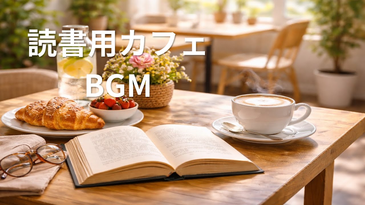 読書用カフェBGM｜ゆったり作業・勉強・リラックス
