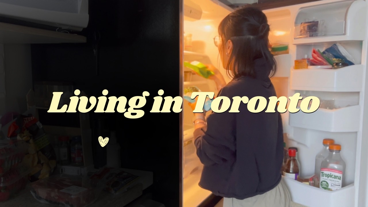 🇨🇦 多倫多生活日常｜一個人的一日三餐：超市掃貨（T&T/H-Mart）、煲仔飯、自家製酸種麵包 🥣