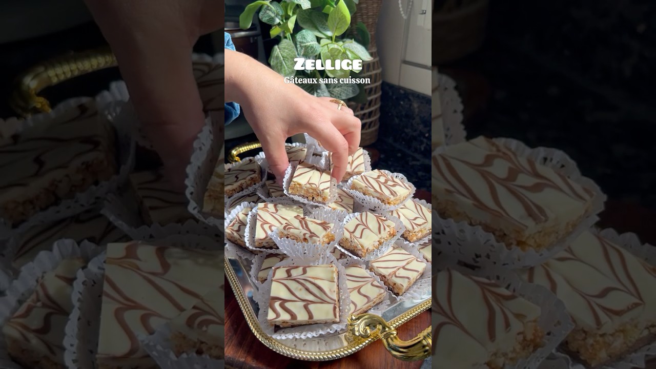 Zellige G&acirc;teaux sans cuisson