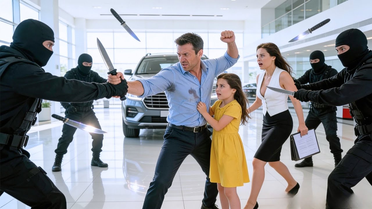 Single Dad Saved CEO from Armed Thieves—Not Knowing She Ended His Job That Morning
