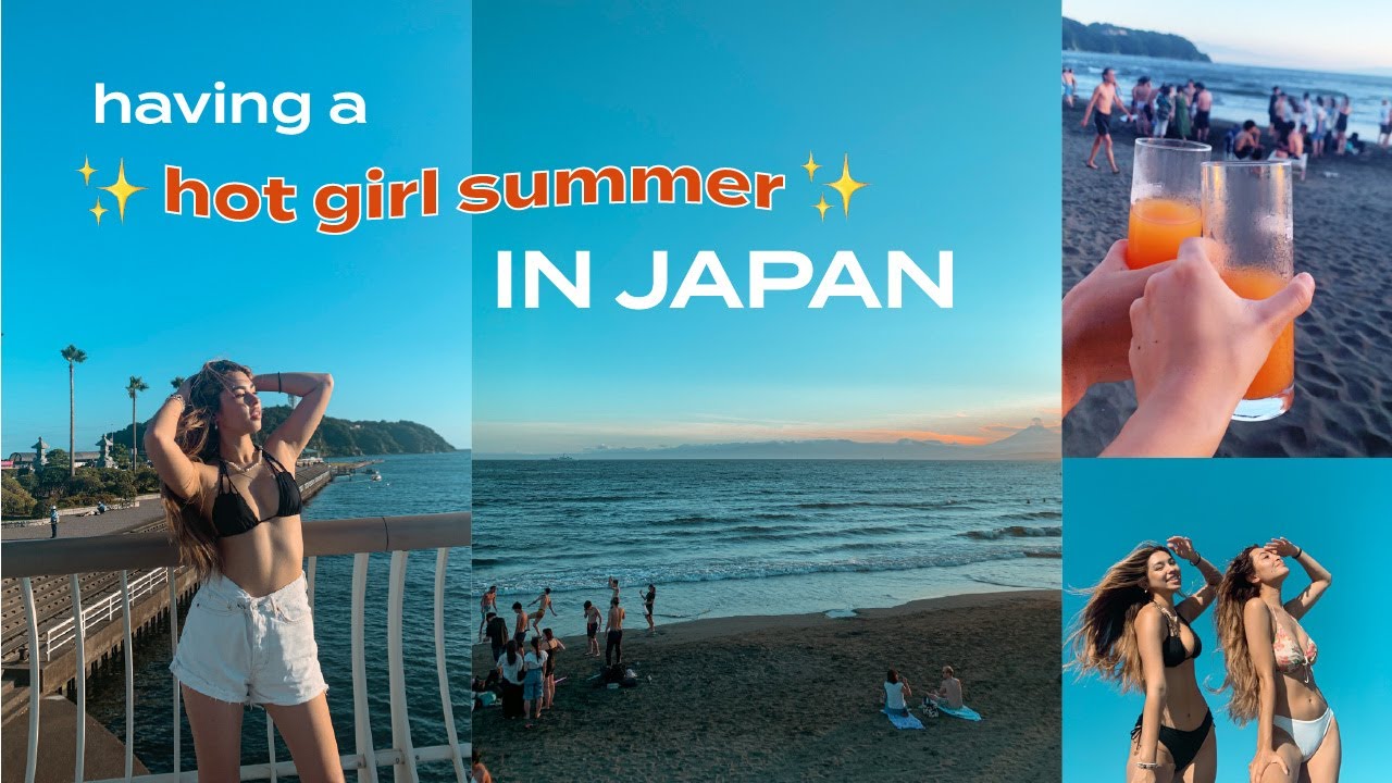 A day at Enoshima beach | japan vlog