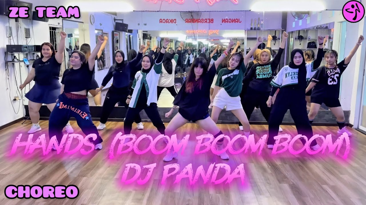 HANDS (BOOM BOOM BOOM) ➖ DJ PANDA / ZUMBA / VIRAL TIKTOK / DANCE WORKOUT / ZE TEAM BALIKPAPAN 🖤💜