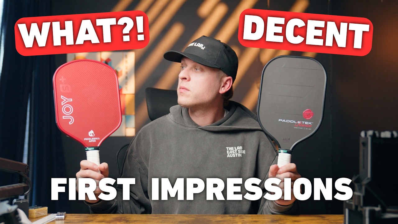 Paddletek Reserve and PB Apes Joy S+ First Impressions