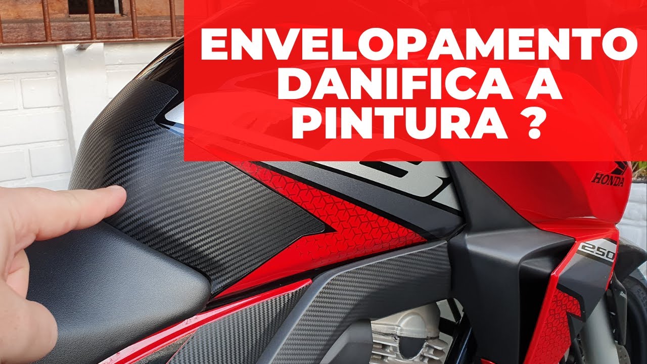 ENVELOPAMENTO DANIFICA A PINTURA ?