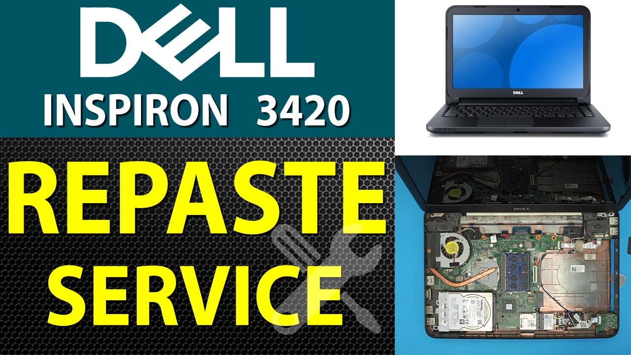Dell Inspiron 3420  P22g Service | Repaste 💻