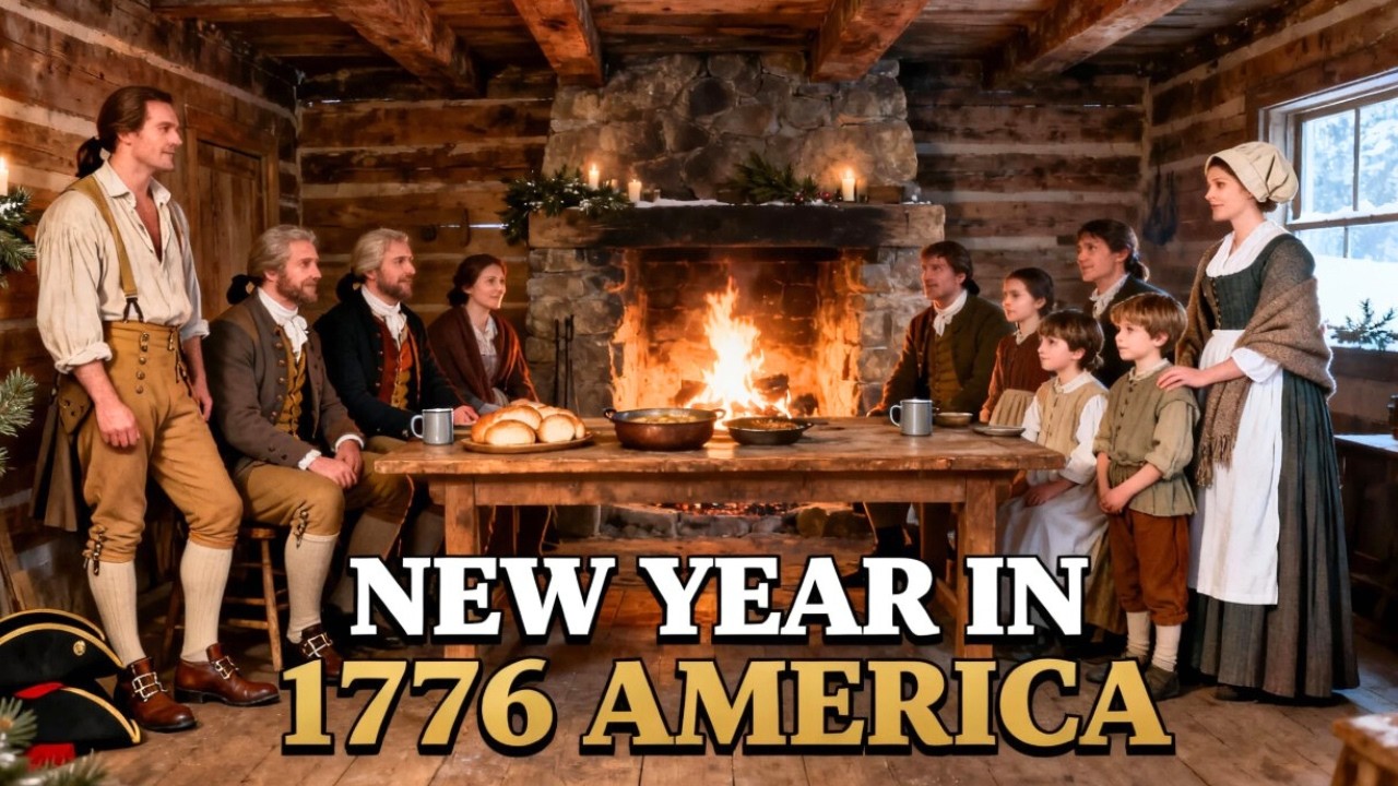 What New Year Was REALLY Like in 1776 America | Relaxing History to Fall Asleep