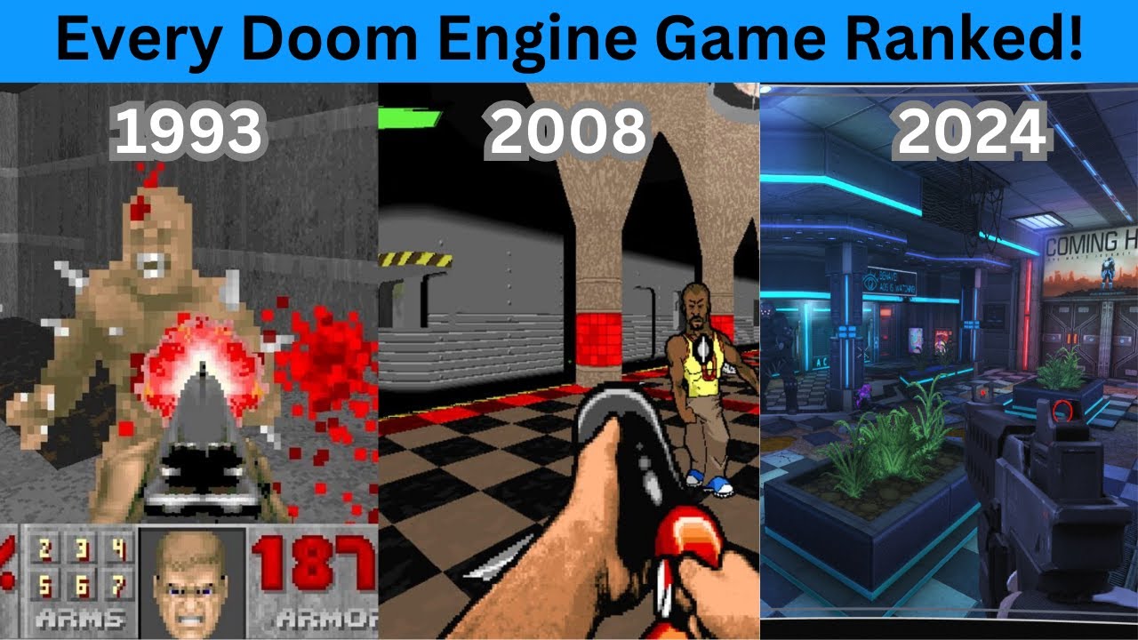 Все игры на движке Doom: от худшей к лучшей (включая GZDoom)