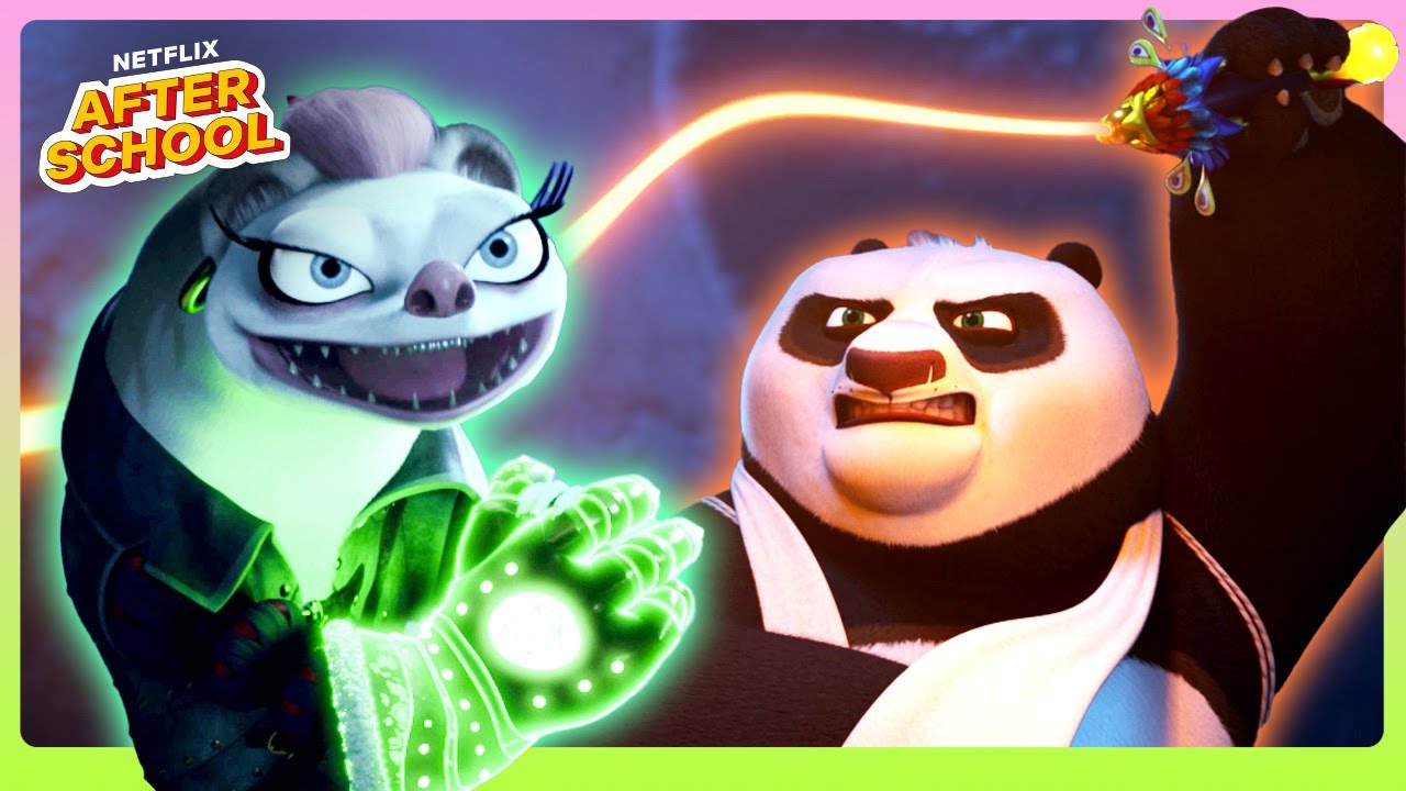 Po's Battles for Tianshang Weapons! ⚔️ Kung Fu Panda: The Dragon Knight | Netflix Family