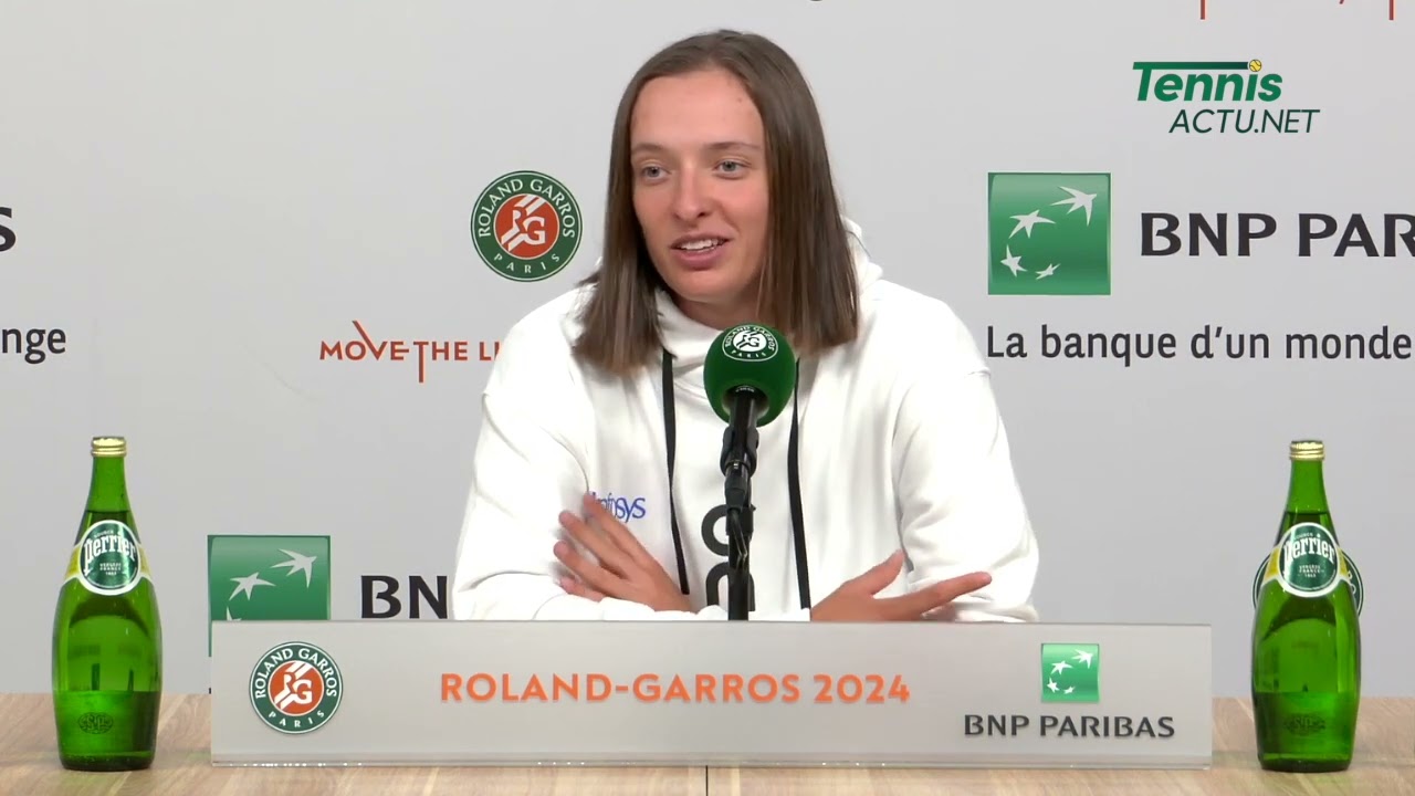 Tennis - Roland-Garros 2024 - Iga Swiatek : 