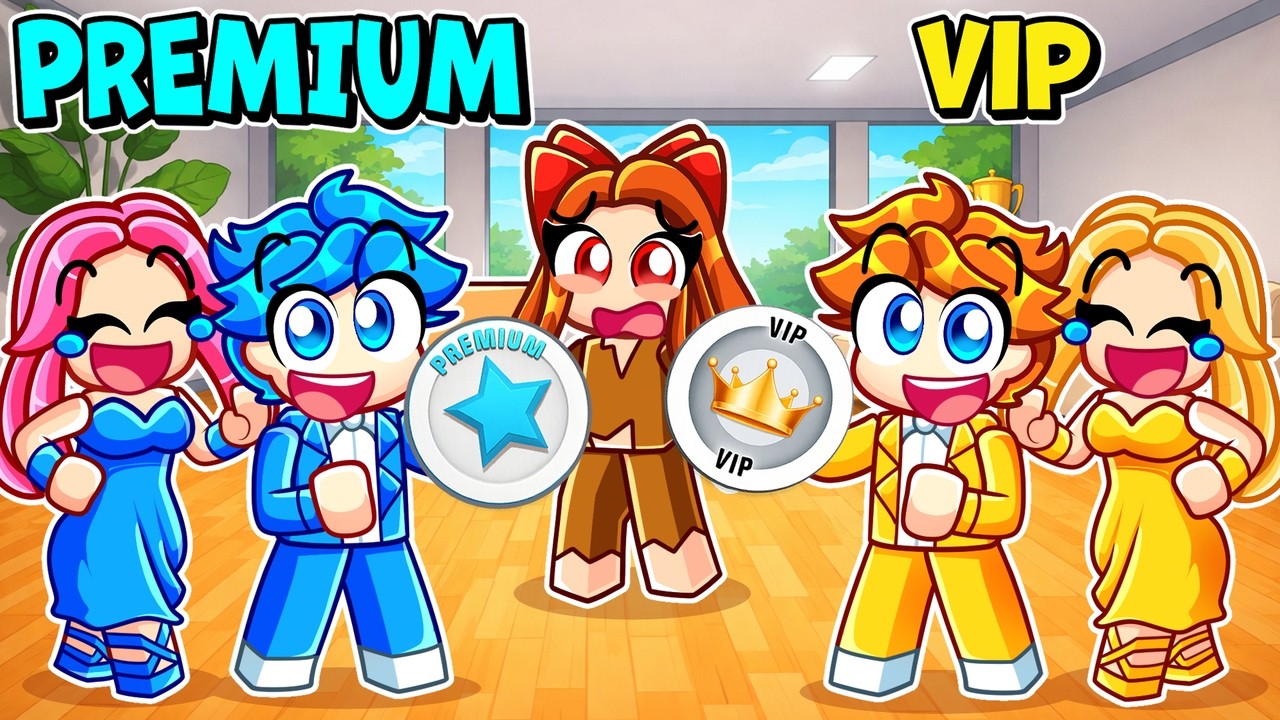 RODZINA VIP vs RODZINA PREMIUM na BROOKHAVEN w ROBLOX! 😱
