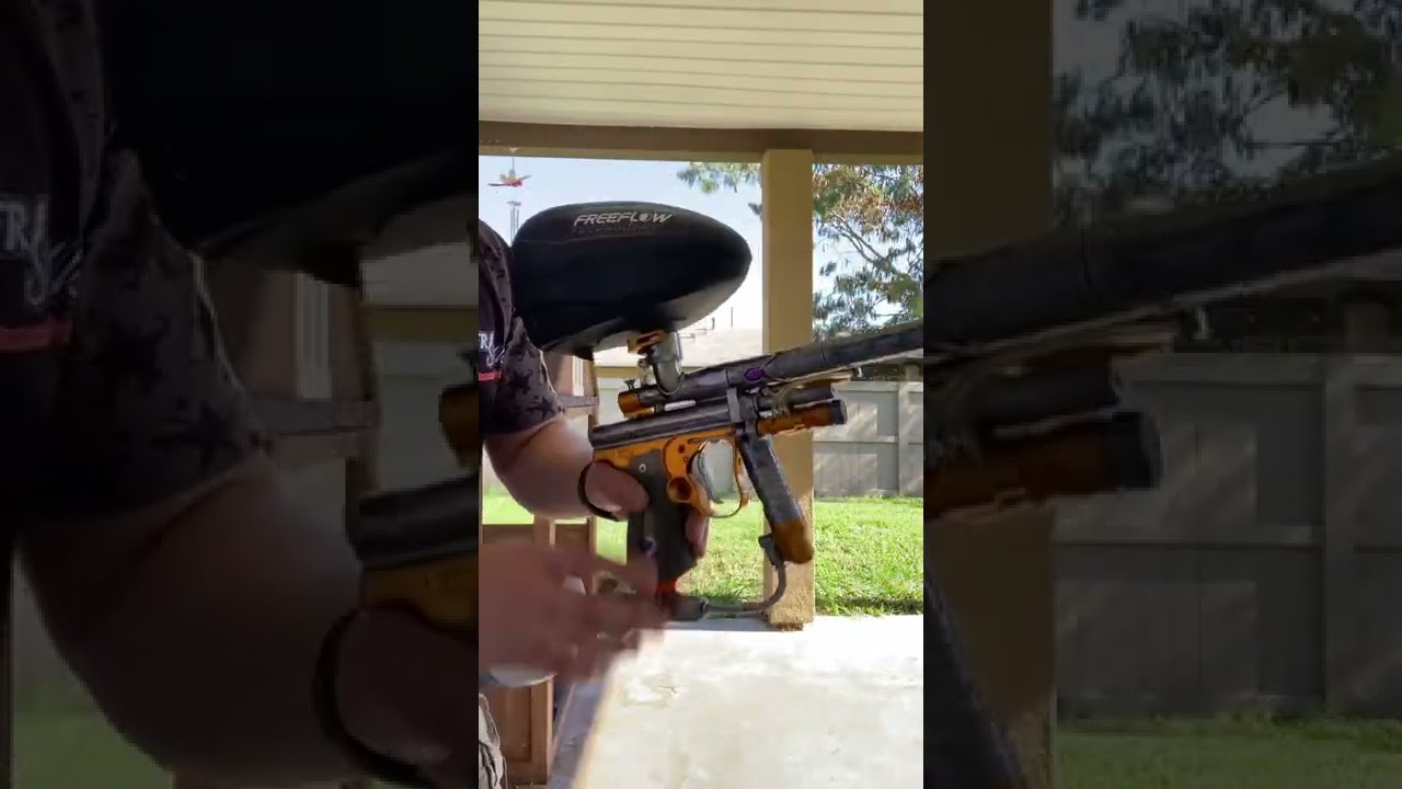 RJ Paintball Midget halfblock autococker!!