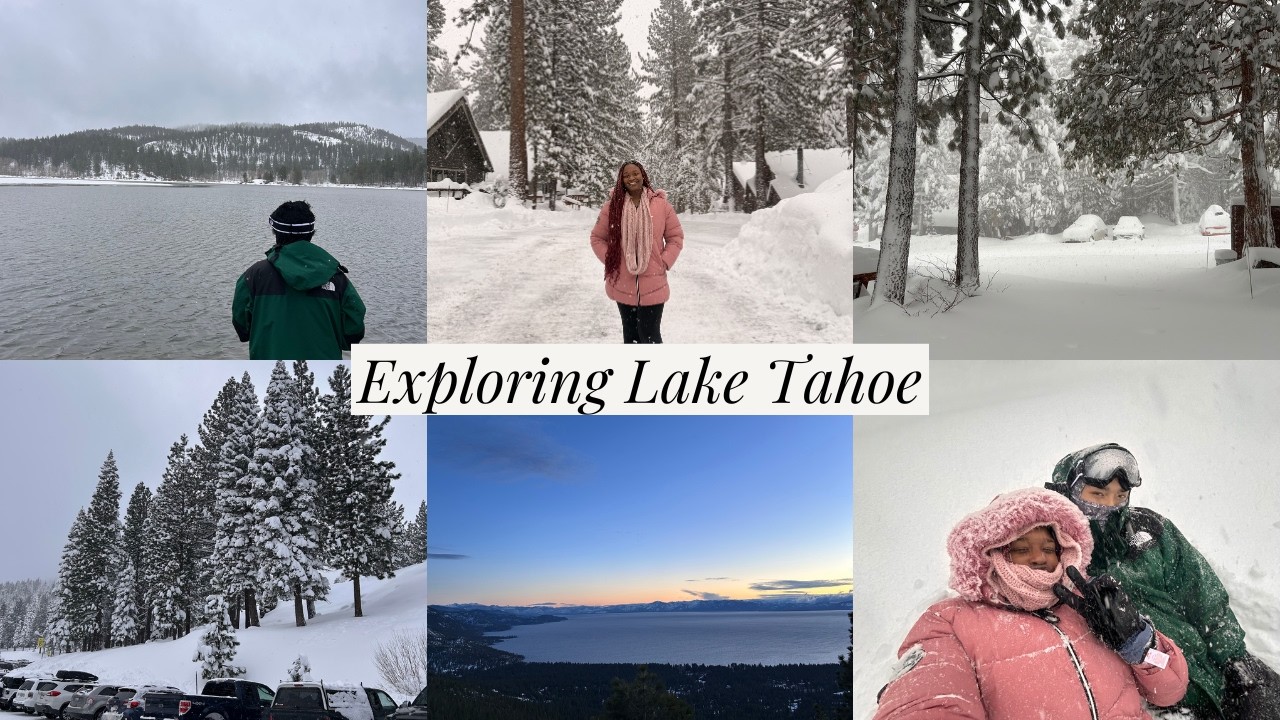 Exploring Lake Tahoe| hikes, grocery shopping, snow storm + north star|