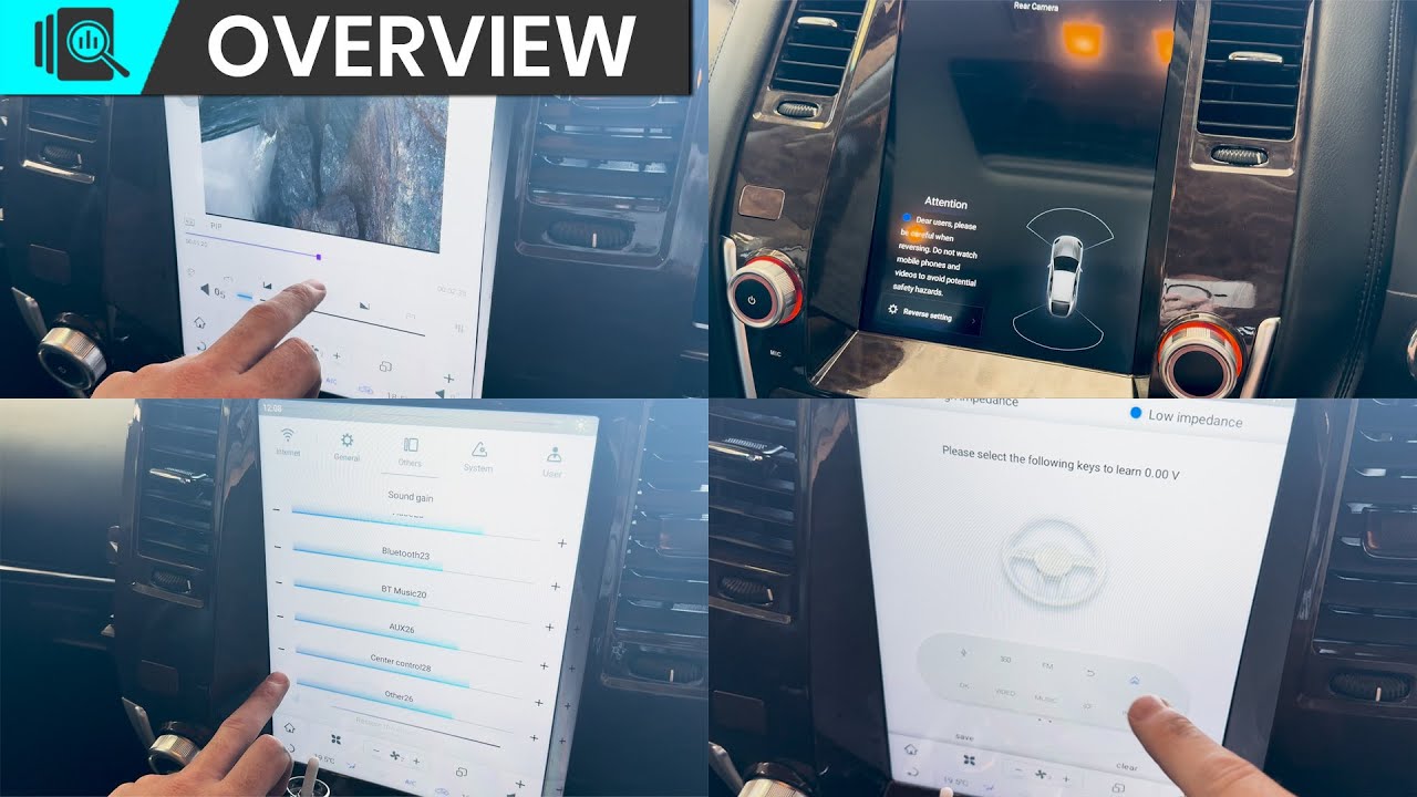 Nissan Patrol Y62 Head Unit - Reverse Camera RCA, Connecting Rear Screen, and Post Install Settings