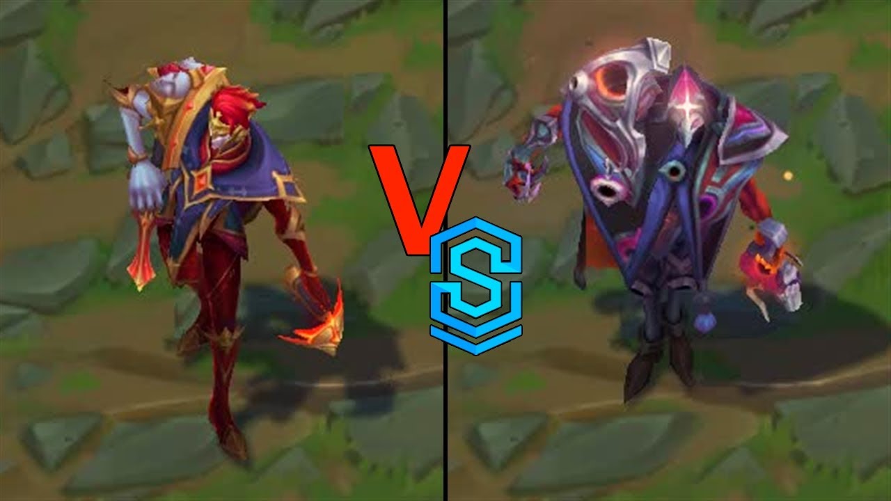 Arcana Jhin VS Dark Cosmic Erasure Jhin