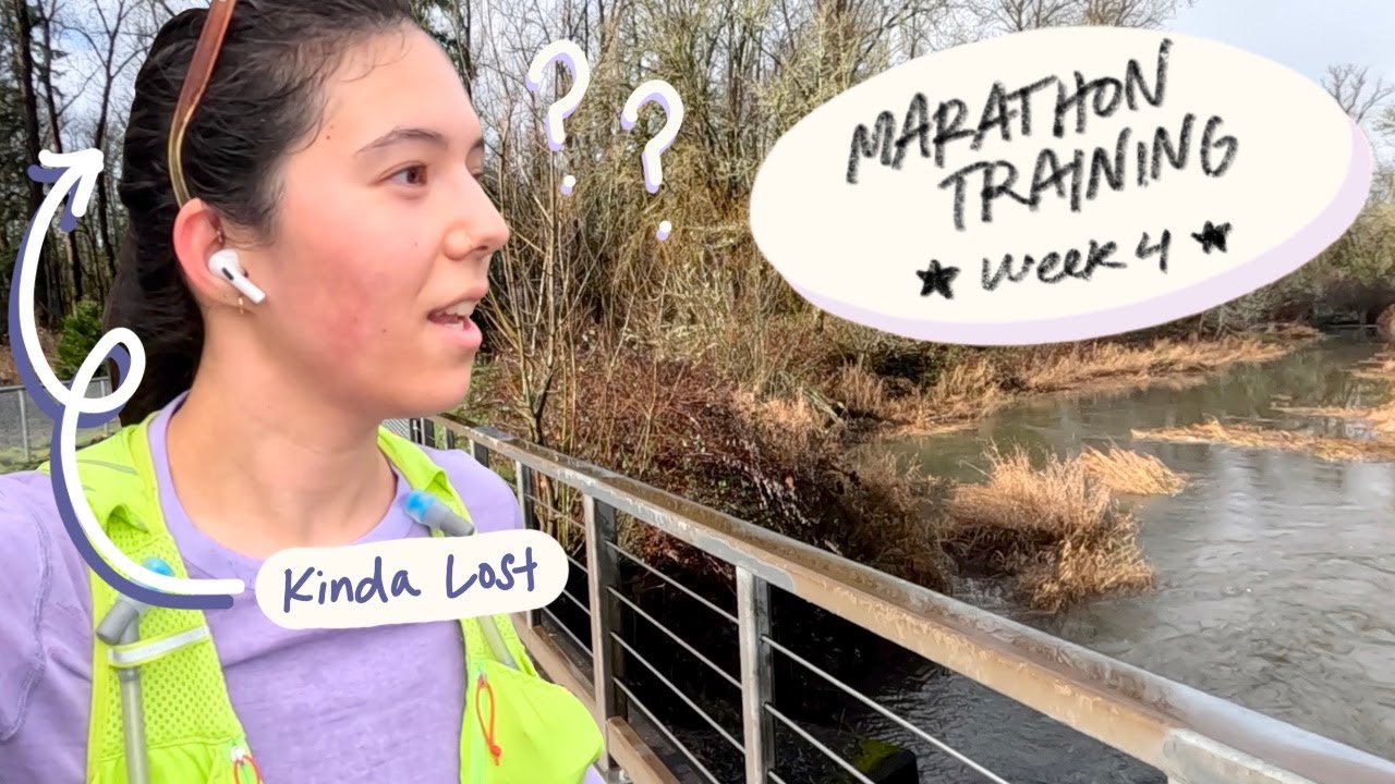 first marathon training - week 4 - winter gear haul + getting lost