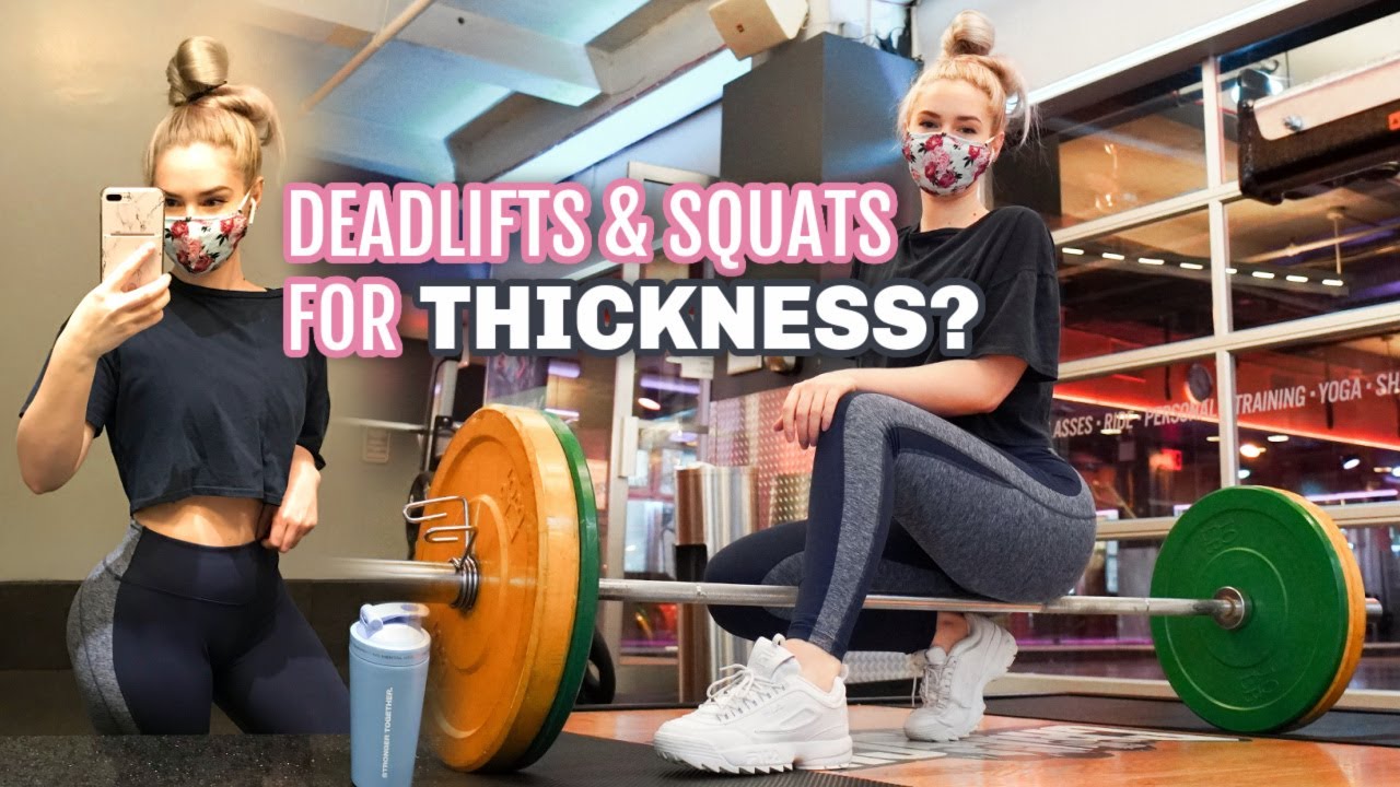 Squats & Deadlifts getting me thick again (COMEBACK EP. 3) +full body workout