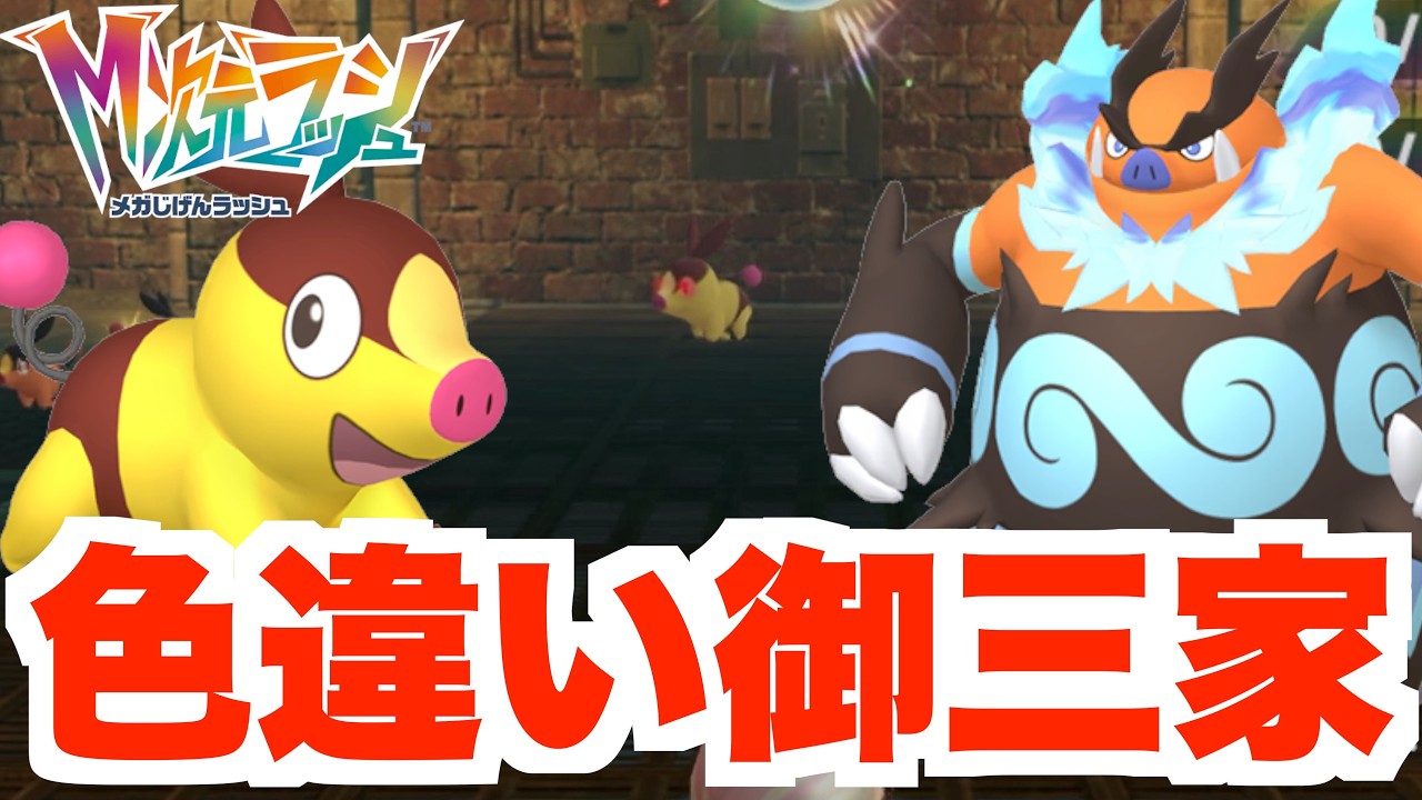 【ポケモンZA】色違いが大量入手！色違いポカブが何体も！色違いエンブオー入手！夢の御三家の色違いポケモンを探せ！【DLC「M次元ラッシュ」】