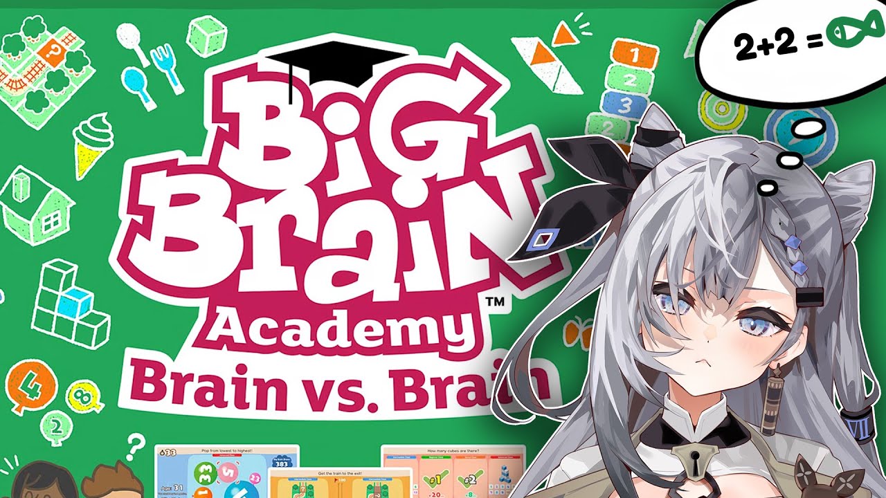 【Big Brain Academy: Brain vs Brain】🧠...... (no thoughts)