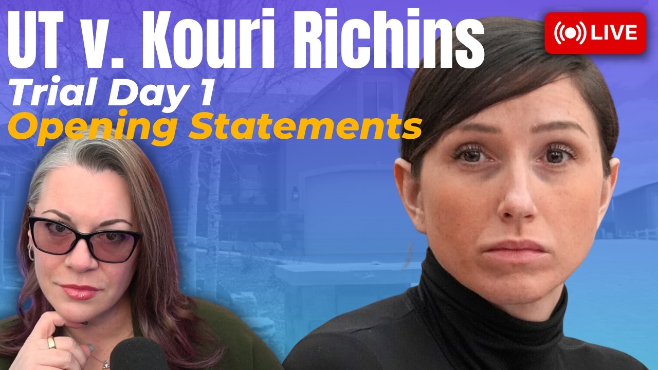 LIVE TRIAL | UT v. Kouri Richins - Trial Day 1 - Opening Statements & Prosecution Witnesses