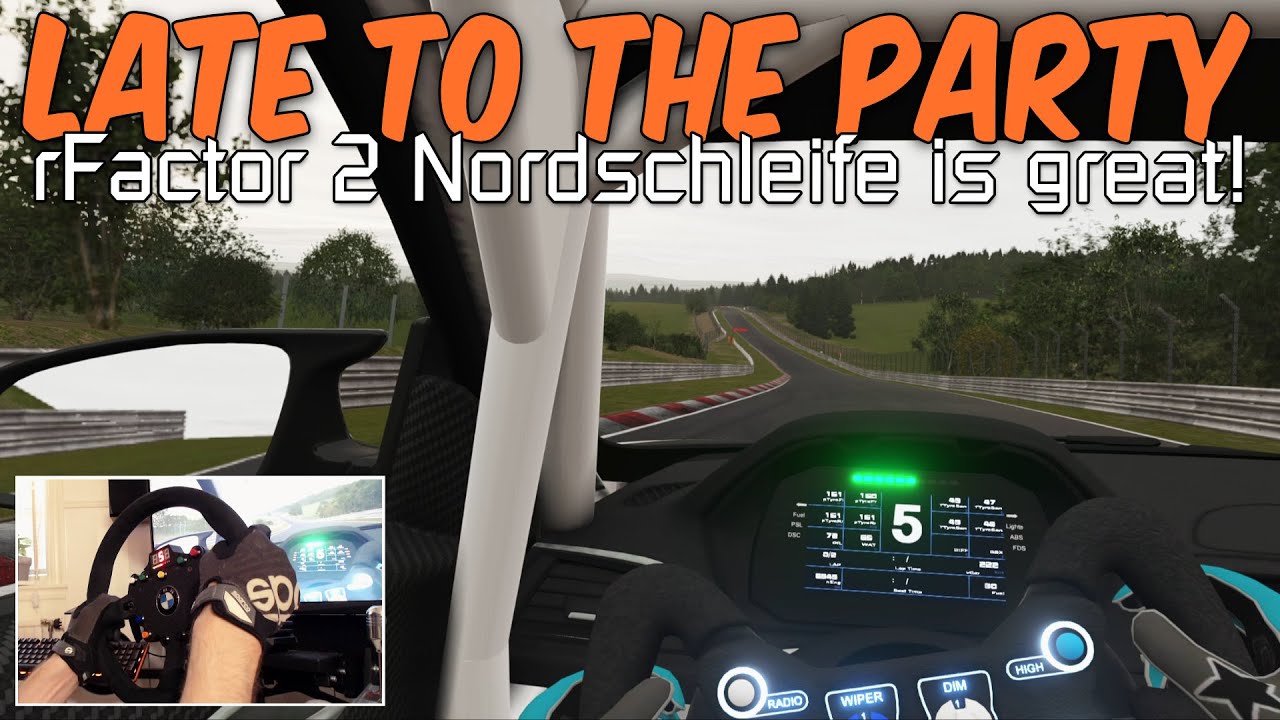 rFactor 2 Nordschleife VR Gameplay - My new favorite Green Hell