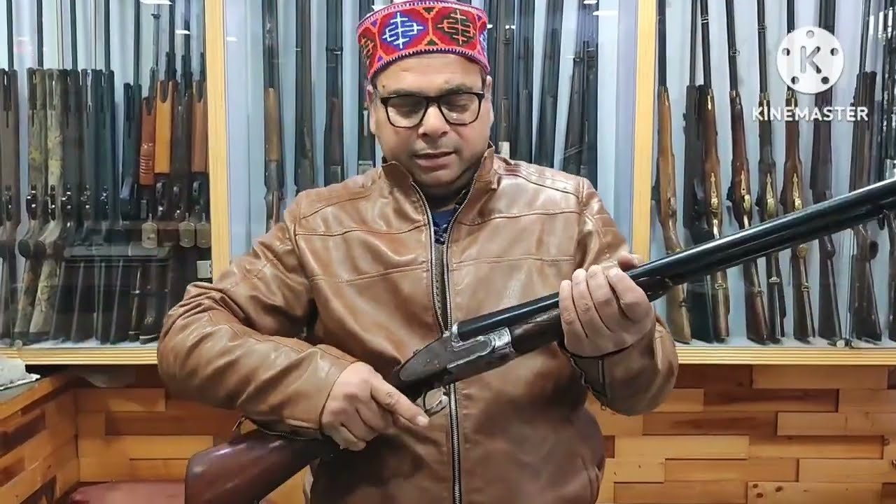 Astra made in spain sxs 12 bore shot gun.