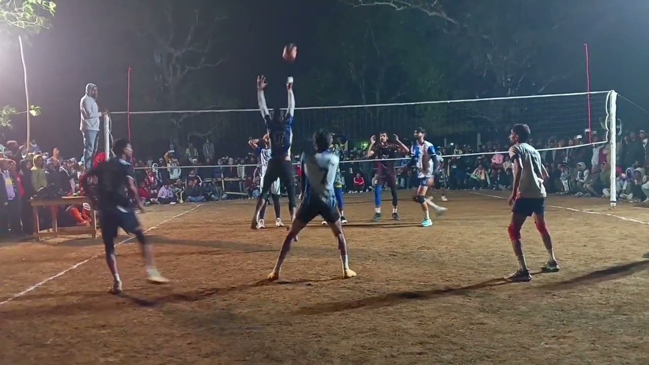 ভলিবল খেলা ফাইনাল ম্যাচ টু ব্রাদার v/s পোড়া ভিটা