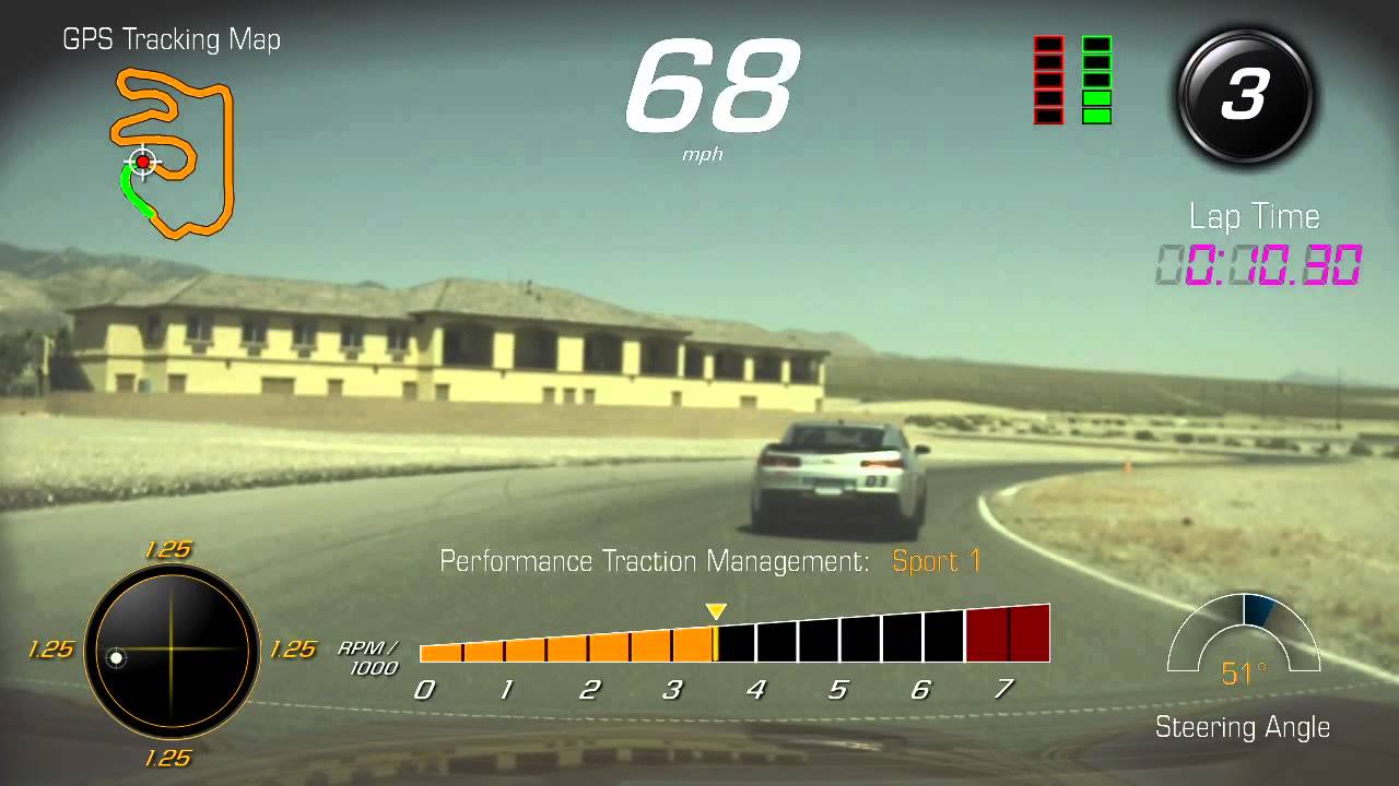 Lapping Corvette Z06 at Spring Mountain Race Track - PDR