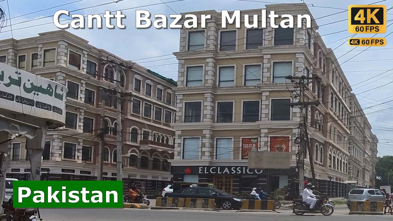 A walking tour of Saddar Bazaar in Multan || 4k walk pakistan
