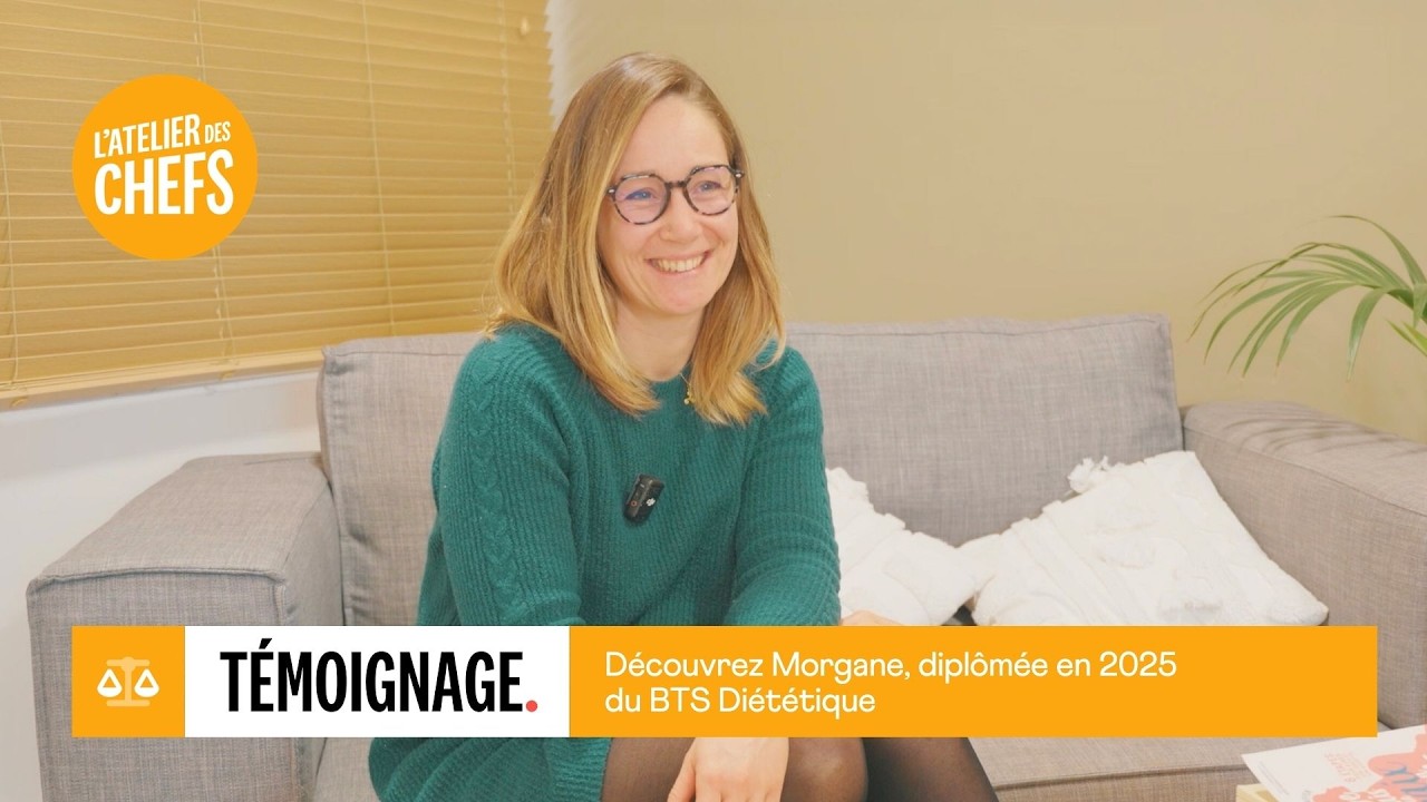 [T&Eacute;MOIGNAGE] - D&eacute;couvrez Morgane, dipl&ocirc;m&eacute;e 2025 du BTS Di&eacute;t&eacute;tique