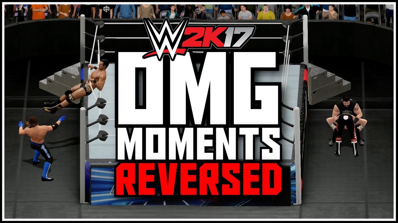 WWE 2K17 OMG MOMENTS REVERSED - Kevin Owens & Alberto Del Rio OMG Moments Gone Wrong! (PS4 & XB1)