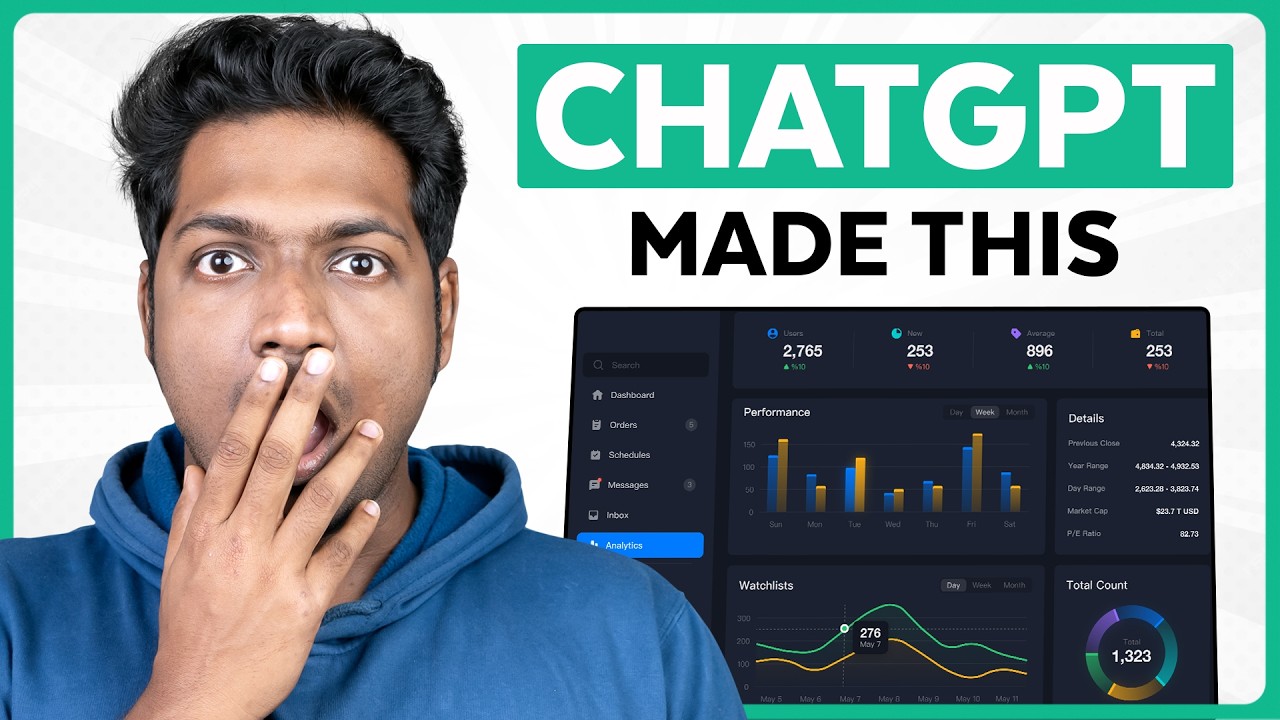 Как я создал панель управления Excel в один клик с помощью ChatGPT 😎