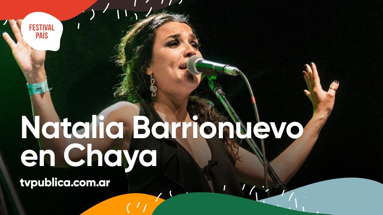 Natalia Barrionuevo en Chaya - Festival País 2022
