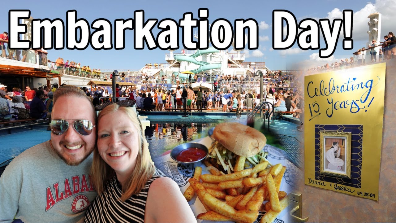Embarkation Day on the Carnival Valor | Exploring the Ship | Cruise Day One Vlog