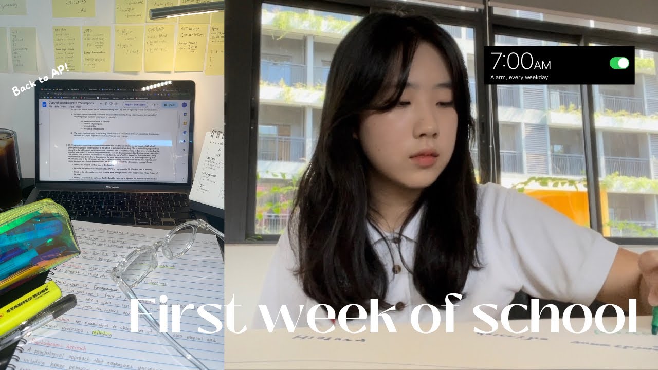 FIRST WEEK OF SCHOOL🏫☕ | Orientation Week | Back to school | Shattuck St. Mary's