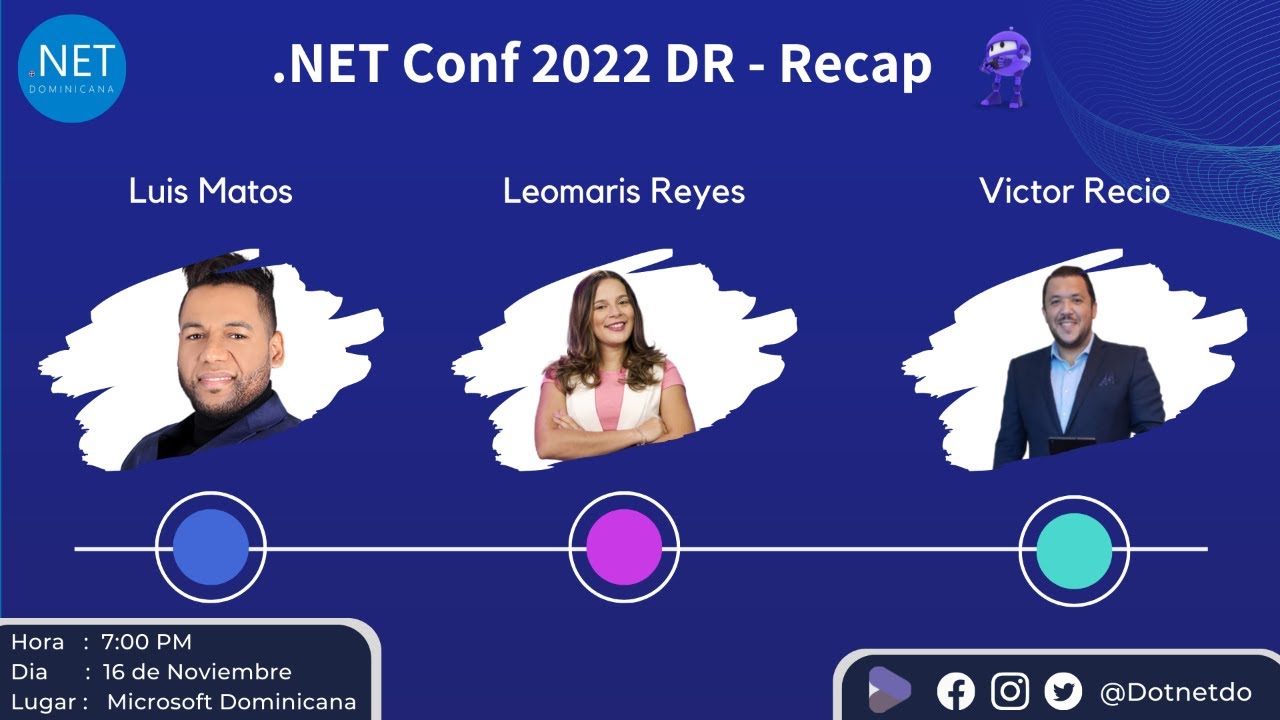 .NET Conf 2022 Dominican Republic - Recap
