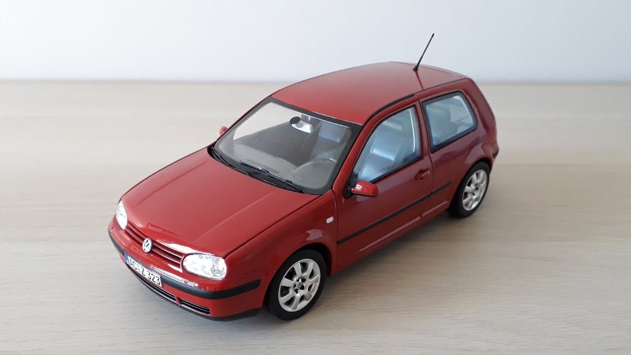 1:18 Volkswagen Golf IV - Norev [Diecast Model Car Unboxing]