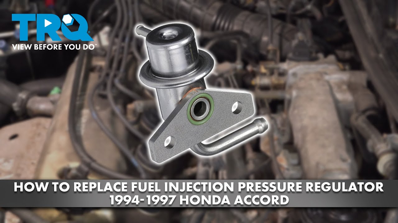 Как заменить регулятор давления впрыска топлива на Honda Accord 1994-1997 годов