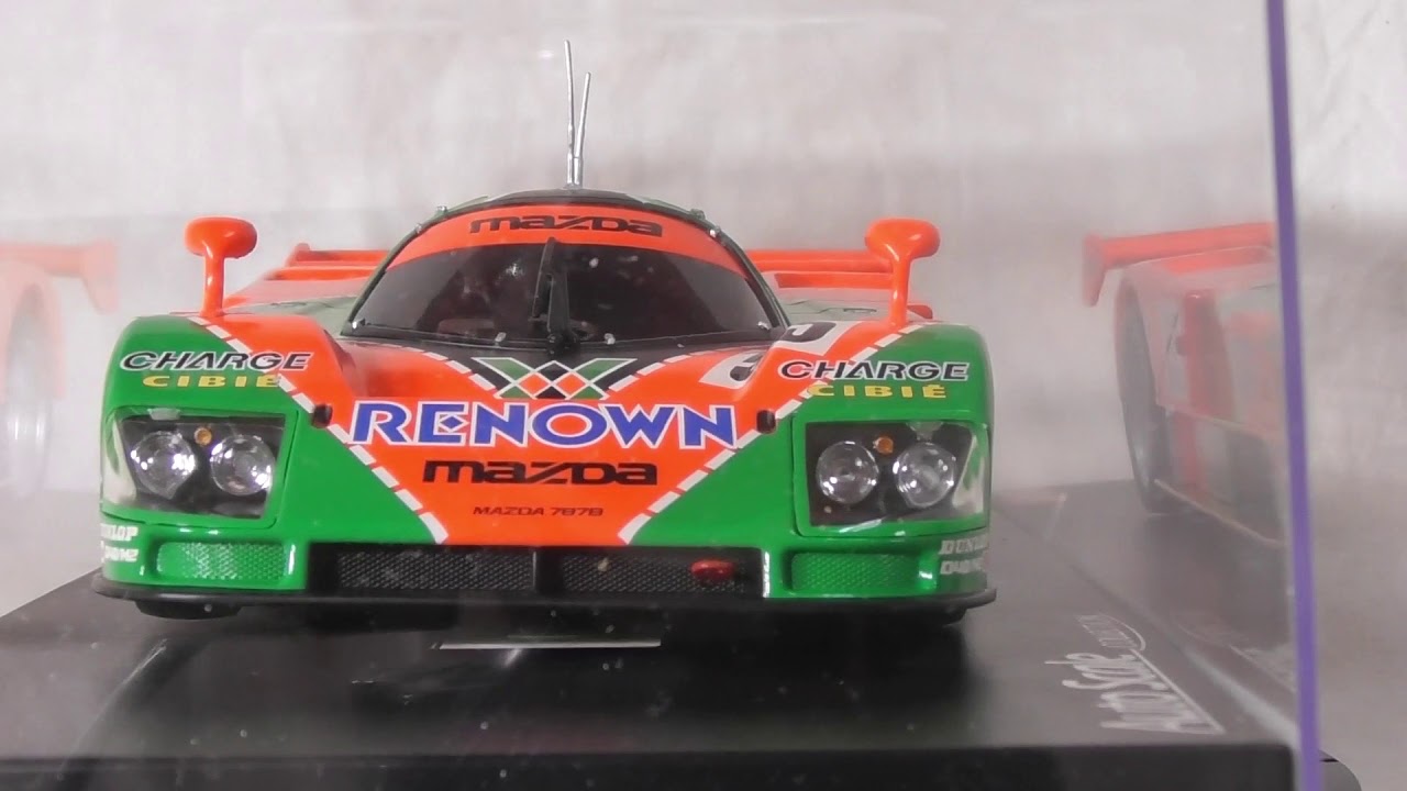 泰宏のミニッツ用ボディコレクションその8 (MAZDA 787B   No.55  LM1991  Winner)