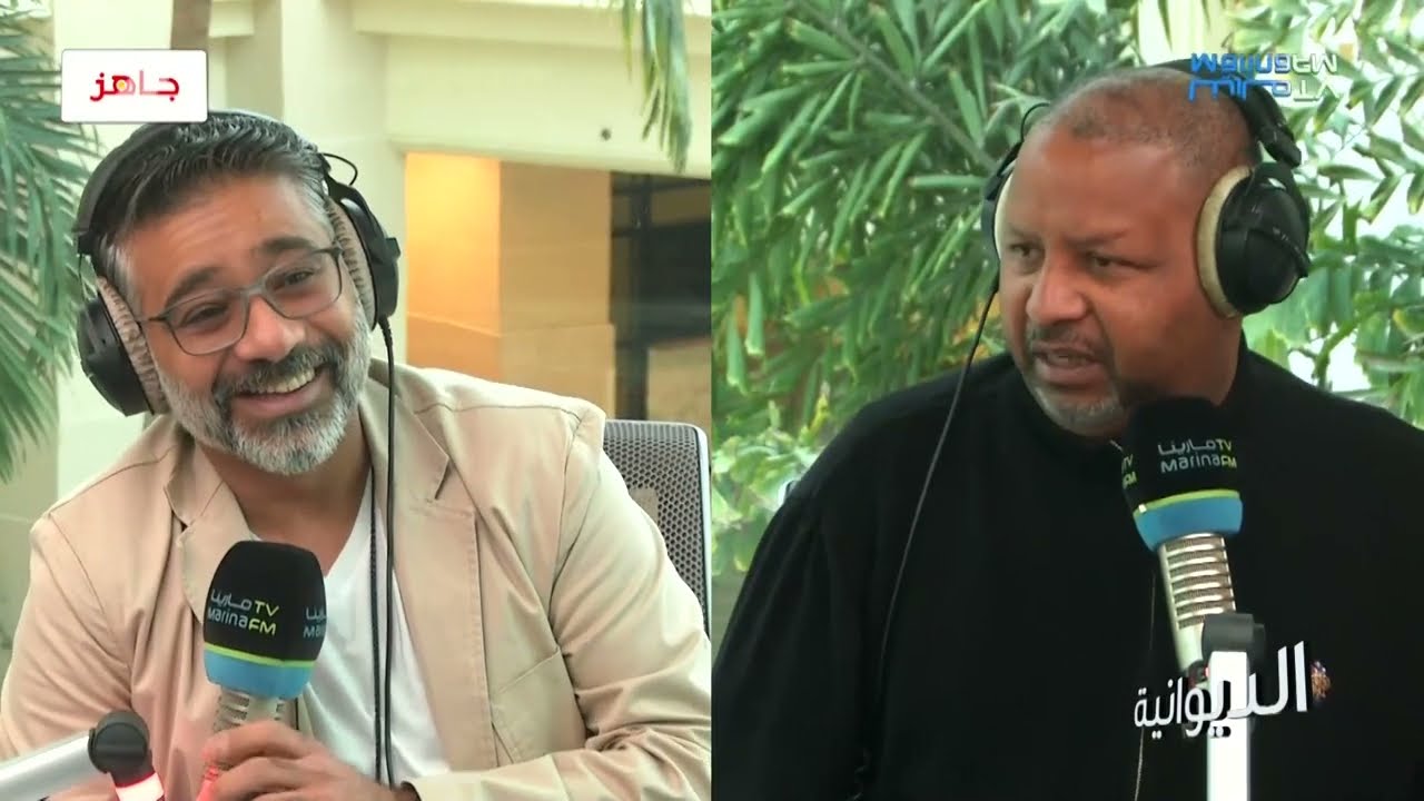الفنان/ عبدالله الفريح  - في ديوانية المارينا