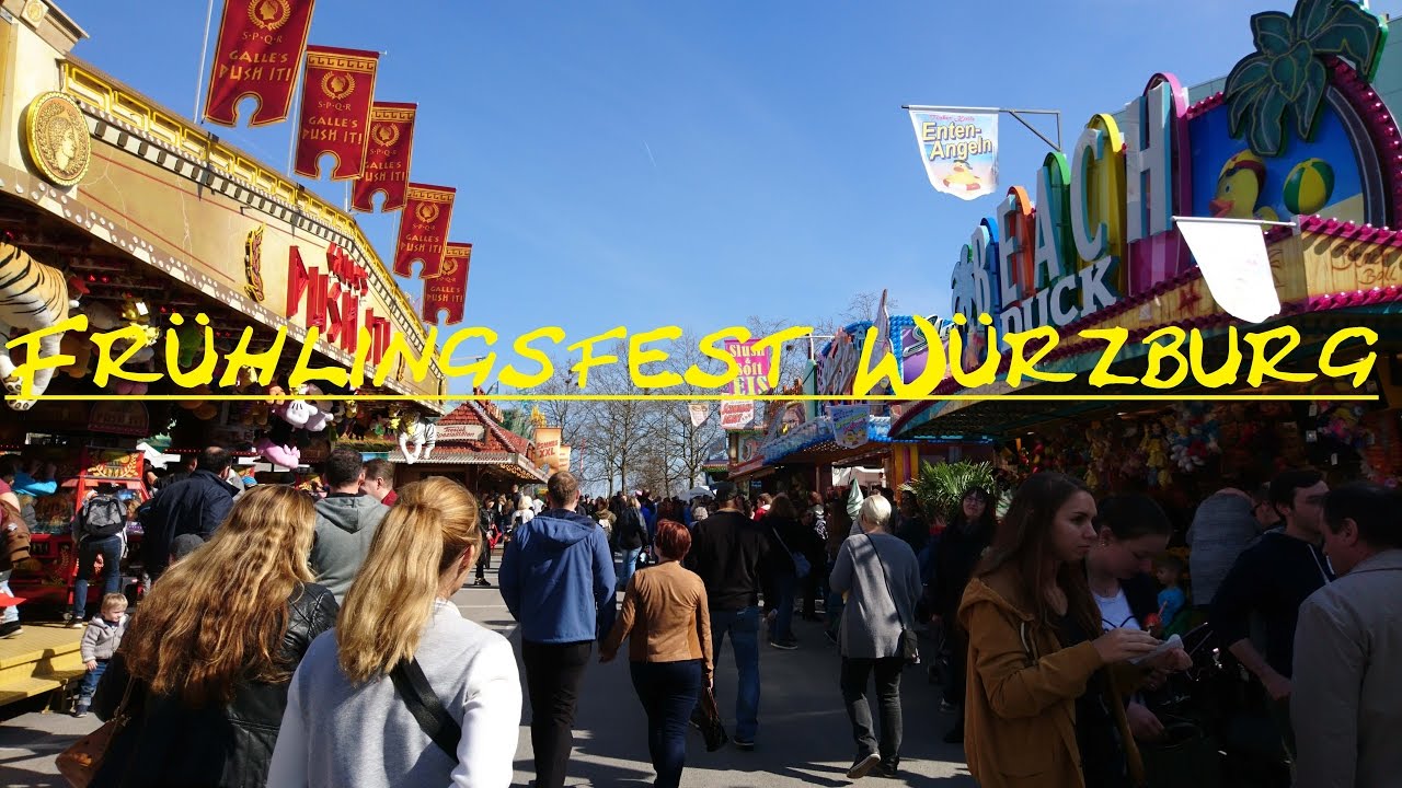 Frühjahrsvolksfest Würzburg Reportage 2017