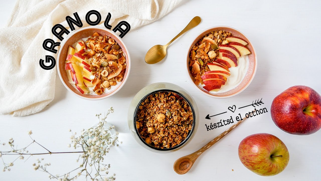 Ropogós granola recept ◾ EGÉSZSÉGES REGGELI