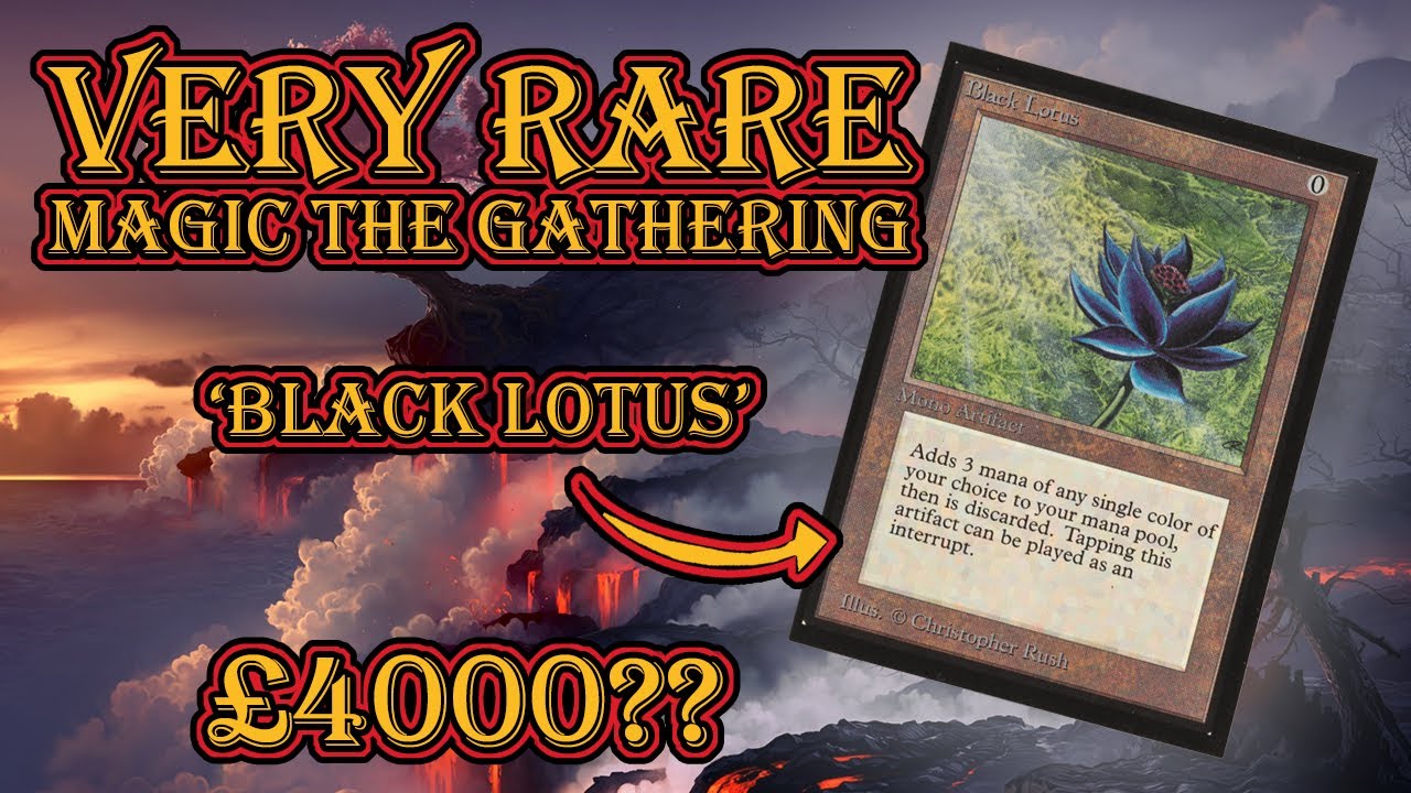 THIS Magic The Gathering set is worth £15,000!! 1993 BLACK LOTUS