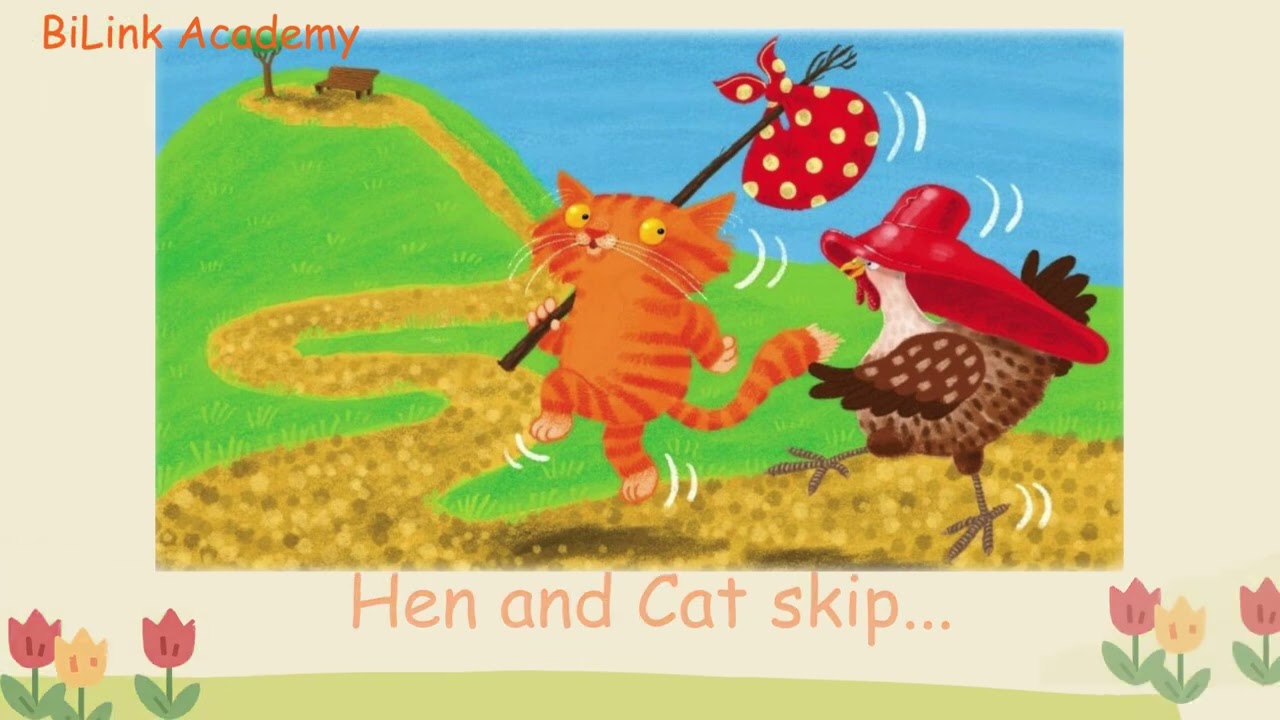 BiLink_Jolly Phonics Story 3 Hen and Cat