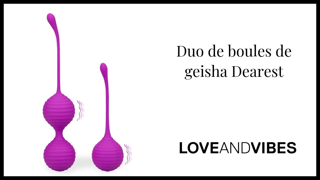 Duo de boules de geisha Dearest - LOVE AND VIBES
